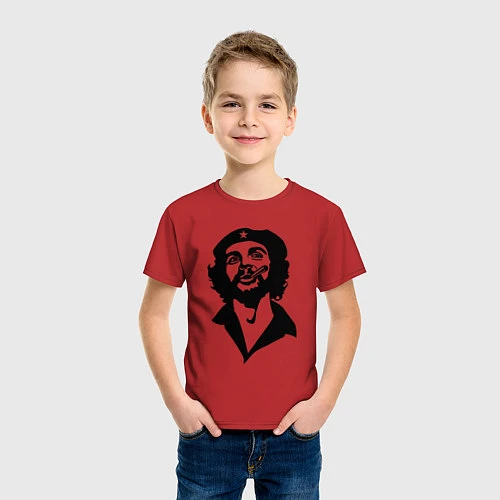 Детская футболка Че Гевара / Красный – фото 3
