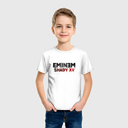 Футболка хлопковая детская Eminem Shady XV, цвет: белый — фото 2