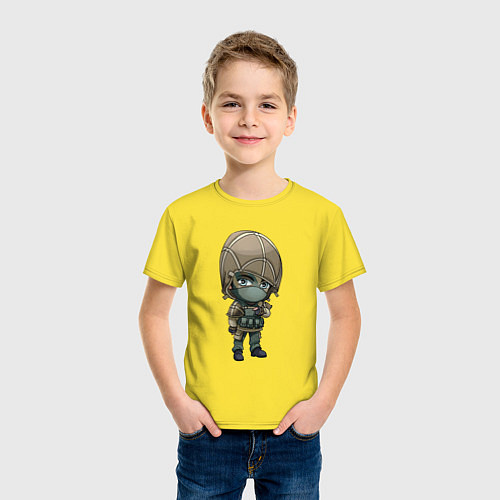Детская футболка Kapkan / Желтый – фото 3