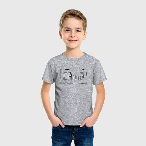 Детская футболка CAMO / Меланж – фото 3