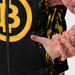 Детский жилет Bitcoin Master, цвет: 3D-светло-серый — фото 2