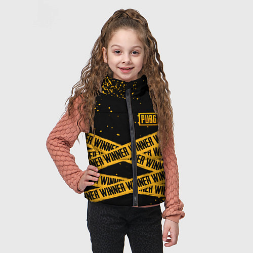 Детский жилет PUBG: Only Winner / 3D-Красный – фото 3
