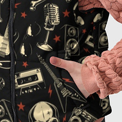 Детский жилет Гранж с черепами, цвет: 3D-черный — фото 2