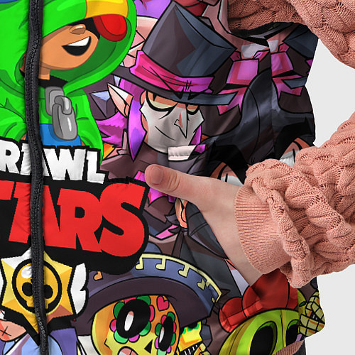 Детский жилет BRAWL STARS LEON / 3D-Черный – фото 5