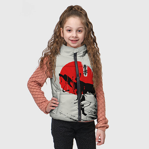 Детский жилет Kyokushinkai Karate / 3D-Красный – фото 3