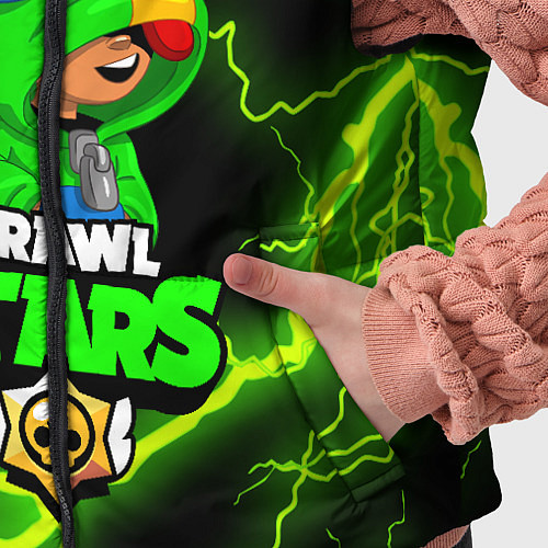 Детский жилет BRAWL STARS LEON / 3D-Черный – фото 5