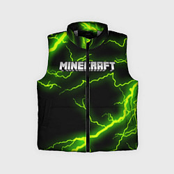 Детский жилет MINECRAFT STORM, цвет: 3D-светло-серый
