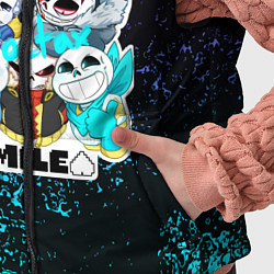 Детский жилет UNDERTALE, цвет: 3D-черный — фото 2