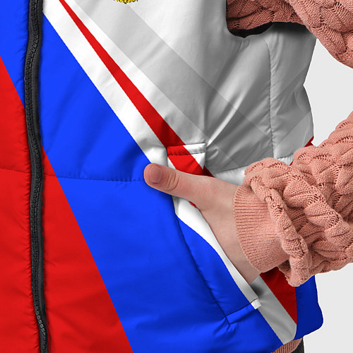 Детский жилет Россия / 3D-Черный – фото 5