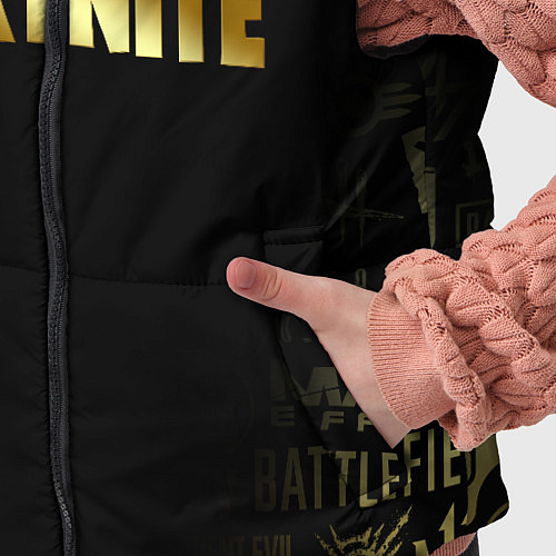 Детский жилет FORTNITE / 3D-Светло-серый – фото 5