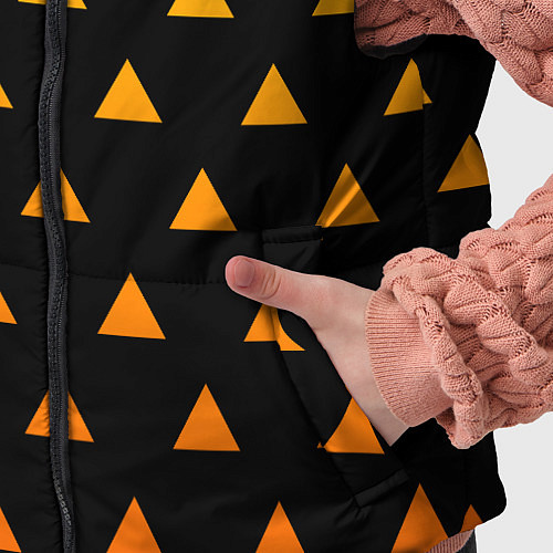 Детский жилет ЗЕНИЦУ КИМОНО / 3D-Черный – фото 5