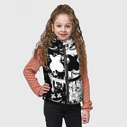 Детский жилет Fortnite & Marshmello, цвет: 3D-черный — фото 2