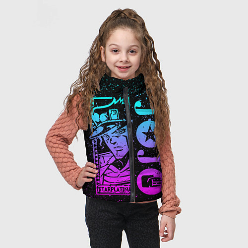 Детский жилет JoJo Bizarre Adventure / 3D-Красный – фото 3