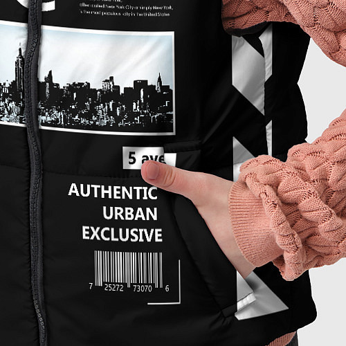 Детский жилет Off-White: NYC / 3D-Светло-серый – фото 5