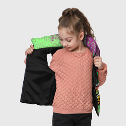 Детский жилет Brawl Stars Spike, цвет: 3D-черный — фото 2