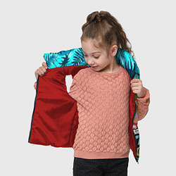 Детский жилет BRAWL STARS TROPICAL SPROUT, цвет: 3D-красный — фото 2