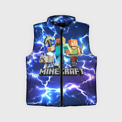 Детский жилет MINECRAFT МАЙНКРАФТ, цвет: 3D-черный