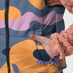 Детский жилет Спортивный милитари Z, цвет: 3D-красный — фото 2