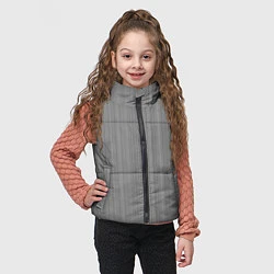 Детский жилет Серый, цвет: 3D-светло-серый — фото 2