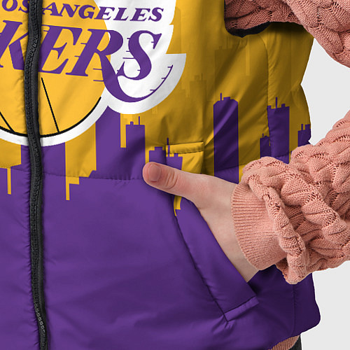 Детский жилет LOS ANGELES LAKERS / 3D-Красный – фото 5