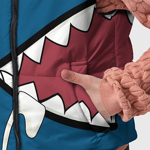 Детский жилет Акула gawr gura / 3D-Черный – фото 5