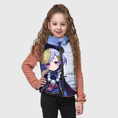 Детский жилет GENSHIN IMPACT, ЦИ ЦИ, / 3D-Красный – фото 3