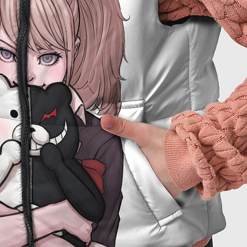 Детский жилет MONOKUMA JUNKO / 3D-Черный – фото 5