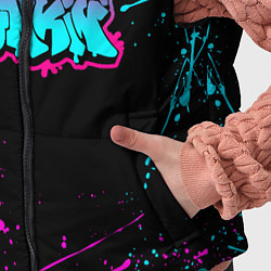 Детский жилет FRIDAY NIGHT FUNKIN NEON, цвет: 3D-красный — фото 2