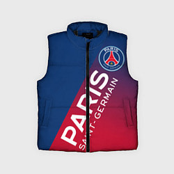 Детский жилет ФК ПСЖ PARIS SAINT GERMAIN, цвет: 3D-черный