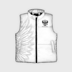 Детский жилет Russia MSKSide - Colorless, цвет: 3D-черный