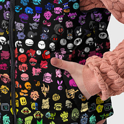 Детский жилет ПЕРСОНАЖИ ИГРЫ FNF, цвет: 3D-красный — фото 2