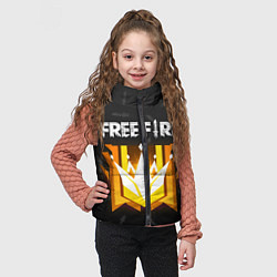 Детский жилет Free Fire Фри фаер, цвет: 3D-черный — фото 2