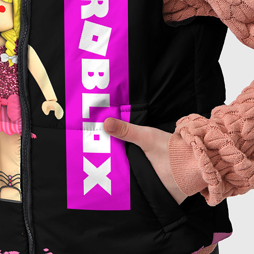 Детский жилет BARBIE ROBLOX РОБЛОКС Z / 3D-Черный – фото 5