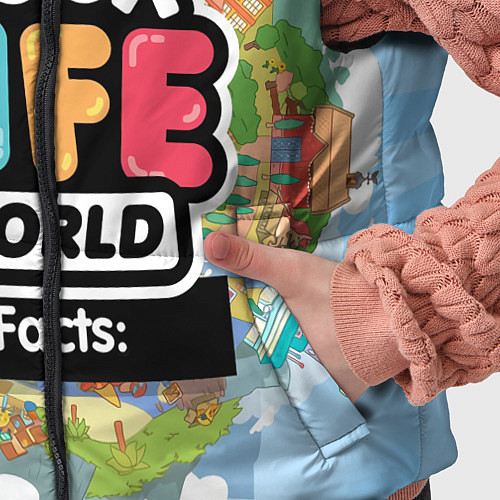 Детский жилет Toca Life World / 3D-Светло-серый – фото 5