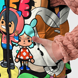 Детский жилет Toca Life: Heroes, цвет: 3D-светло-серый — фото 2