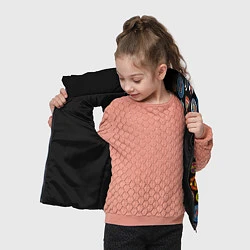 Детский жилет PSG LOGOBOMBING, цвет: 3D-черный — фото 2