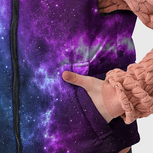 Детский жилет NEON GALAXY НЕОНОВЫЙ КОСМОС / 3D-Красный – фото 5