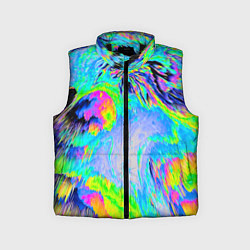 Детский жилет ААА яркий узор, цвет: 3D-черный