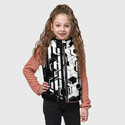 Детский жилет Шесть граней, цвет: 3D-светло-серый — фото 2