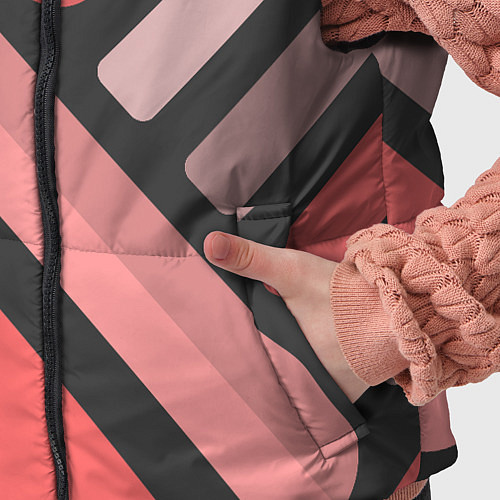 Детский жилет ПОЛОСКИ ЛИНИИ / 3D-Светло-серый – фото 5