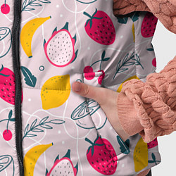 Детский жилет Fruit Pattern, цвет: 3D-черный — фото 2