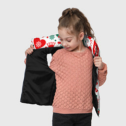 Детский жилет ПРАЗДНИЧНЫЕ НОВОГОДНИЕ ПОДАРКИ, цвет: 3D-черный — фото 2