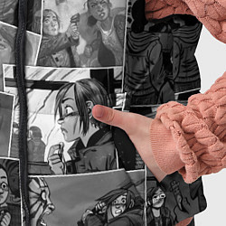 Детский жилет The last of us comix, цвет: 3D-светло-серый — фото 2