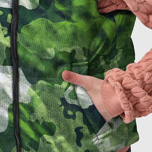 Детский жилет Camouflage Pattern Камуфляж Паттерн / 3D-Красный – фото 5