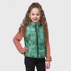Детский жилет Растительный камуфляж, цвет: 3D-светло-серый — фото 2