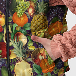 Детский жилет Вкусные Летние Фрукты, цвет: 3D-светло-серый — фото 2