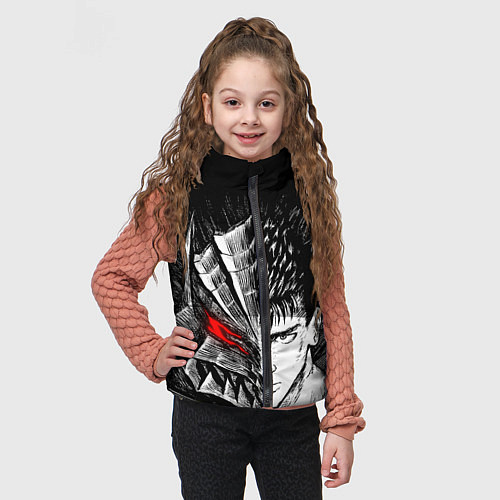 Детский жилет БЕРСЕРК ГАТС И ДОСПЕХИ / 3D-Красный – фото 3