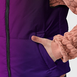 Детский жилет VIOLET gradient, цвет: 3D-светло-серый — фото 2