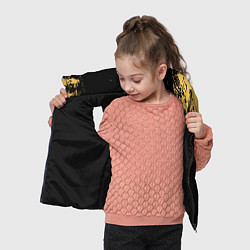 Детский жилет Liverpool гранж, цвет: 3D-черный — фото 2