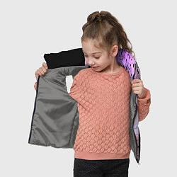 Детский жилет BLACKPINK HALF COLORS, цвет: 3D-светло-серый — фото 2